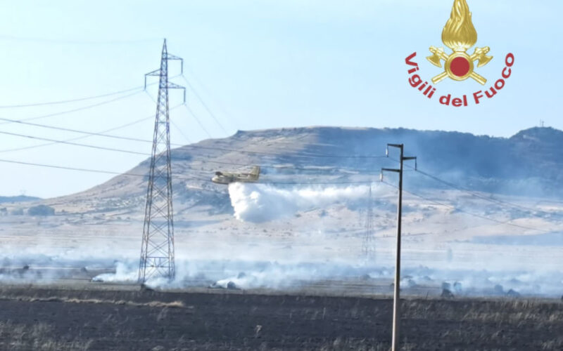 Incendio Giave