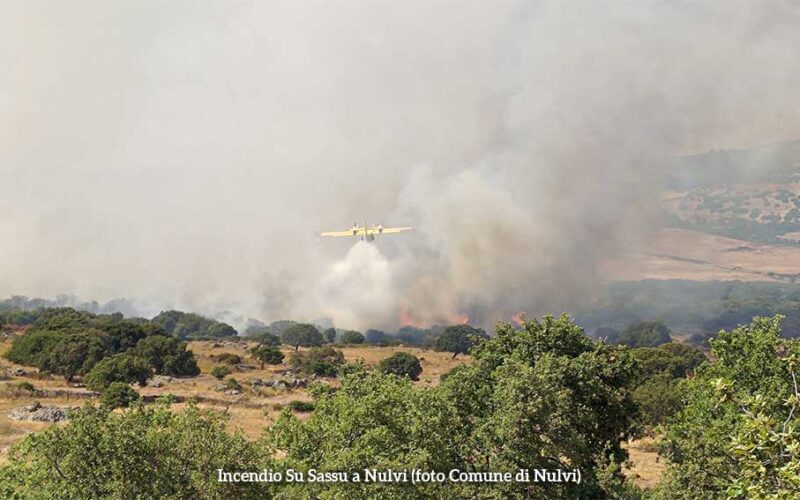 Incendio Nulvi