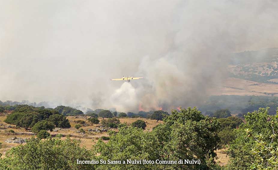 Incendio Nulvi