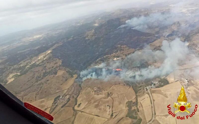 Incendio Osilo e Codrongianos