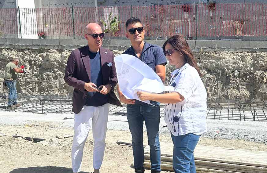 Tissi, avviati i lavori di riqualificazione del cimitero comunale 1 Lavori cimitero Tissi