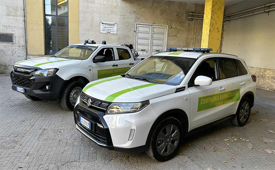 Ozieri, consegnati due nuovi automezzi alla Compagnia barracellare 2 Mezzi Barracelli Ozieri