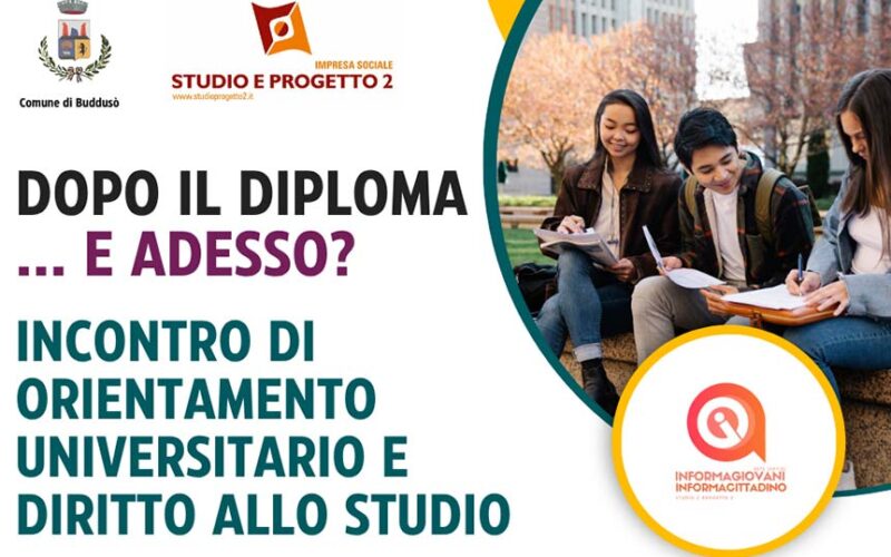Orientamento universitario Budduso