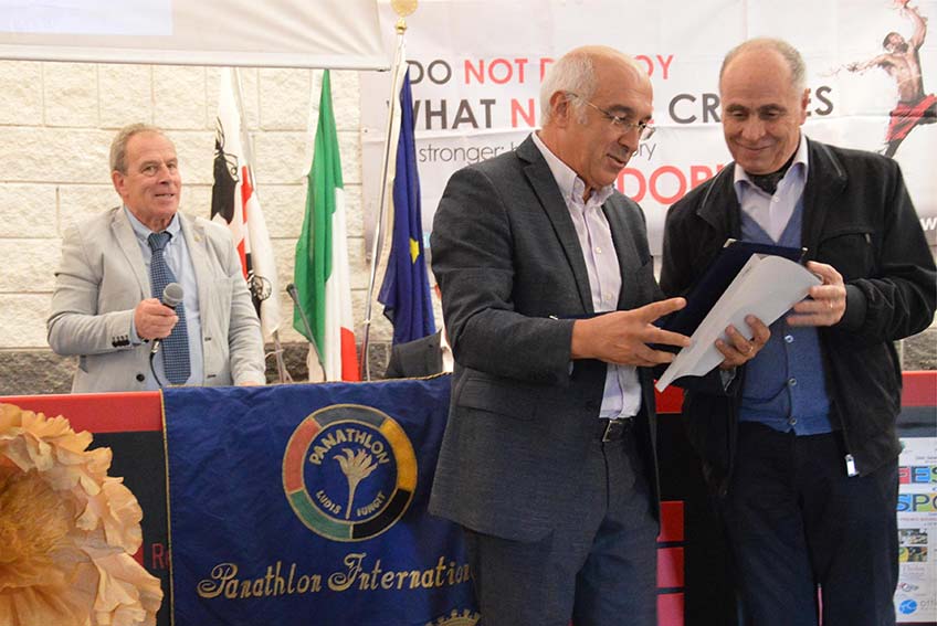 Banditi i Premi biennali "Panathlon Club Ozieri" e "Fair play" 1 Premio Panathlon Club Ozieri 2019