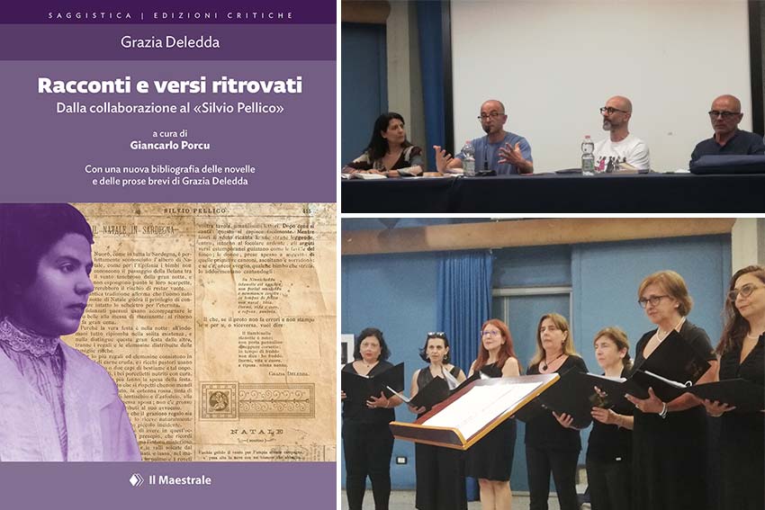 “Racconti e versi ritrovati” di Grazia Deledda, presentato a Nuoro il libro di Giancarlo Porcu 1 Racconti e versi ristrovato Grazia Deledda