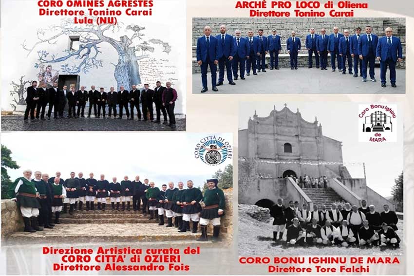 Ozieri, sabato nella chiesa di San Francesco la rassegna corale “Tra Sacro e Profano” 1 Rassegna Coro Citt di Ozieri