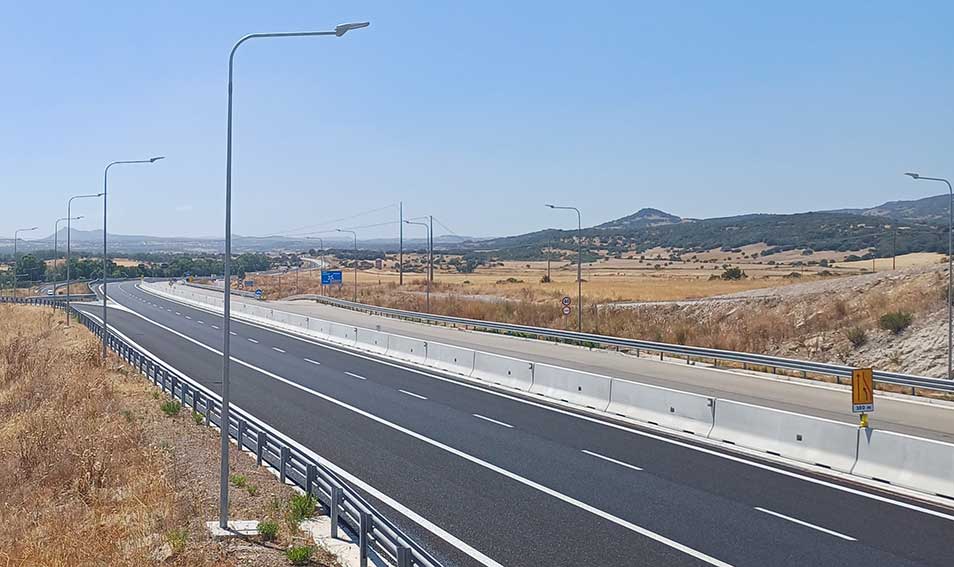 Statale Sassari-Olbia, 12 km di nuovo asfalto tra Ardara e Ozieri 1 Sassari Olbia nuovo asfalto tra Ardara e Ozieri