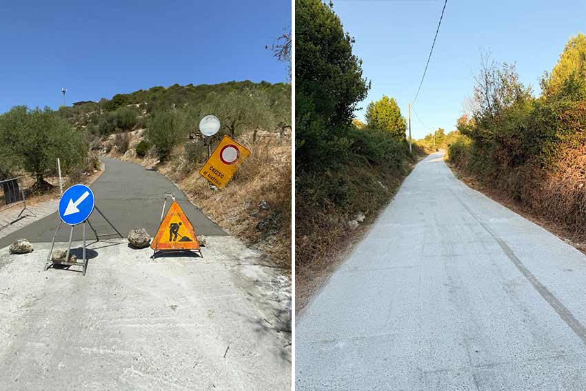 Continua a Tissi la messa in sicurezza delle strade rurali 1 Strade rurali Tissi