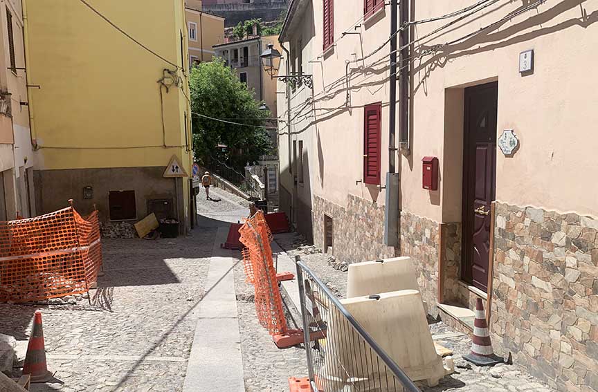 Ozieri, martedì sarà attivata da Abbanoa la nuova condotta di via Grixoni 1 Via Grixoni Ozieri