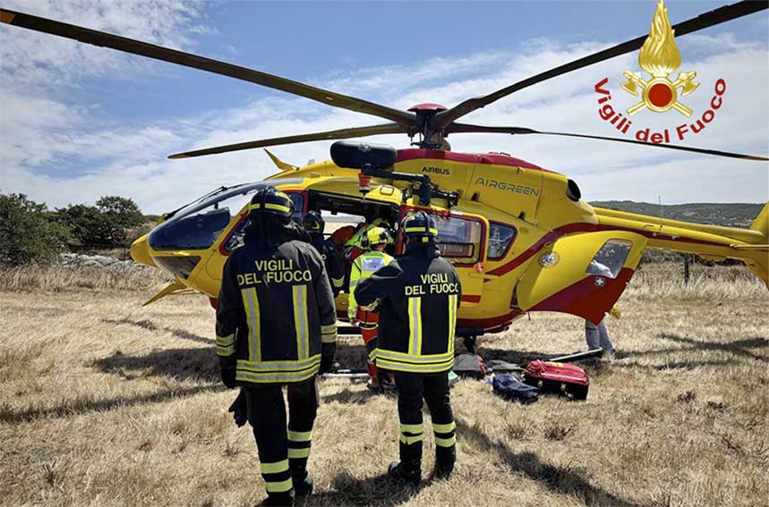 Scontro fra 3 auto al bivio per Macomer-Bosa sulla 131, ferite 5 persone 2 Elisoccorso