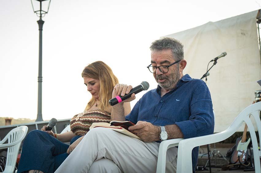 Siligo, il dramma della Striscia di Gaza al centro dell'ultima giornata del Festival Ammajare 3 Francesca Spanu e Giampaolo Cassitta