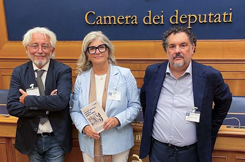 L'ozierese Giovanni Antonio Sanna a Montecitorio parla del futuro dei centri storici 1 Giovanni Antonio Sanna