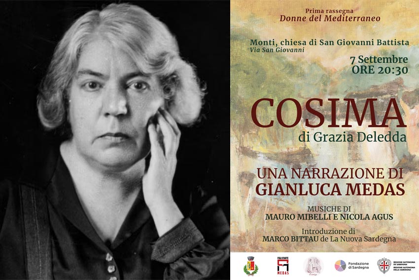 Monti, il primo appuntamento della rassegna "Donne del Mediterraneo" dedicato a Grazia Deledda 1 Grazia Deledda Monti