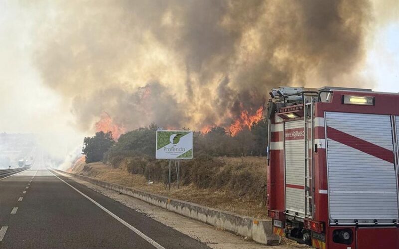 Incendio Birori