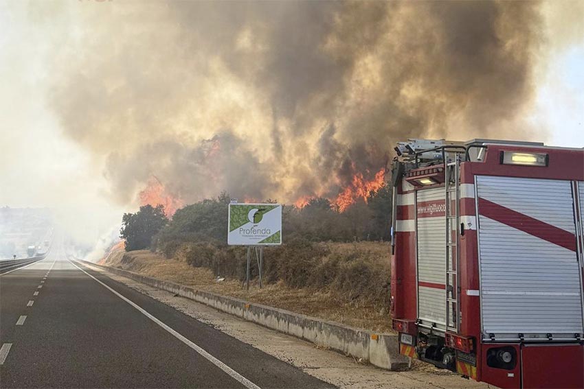 Incendio Birori