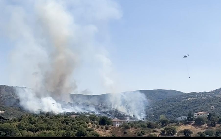Incendio Monte Inni
