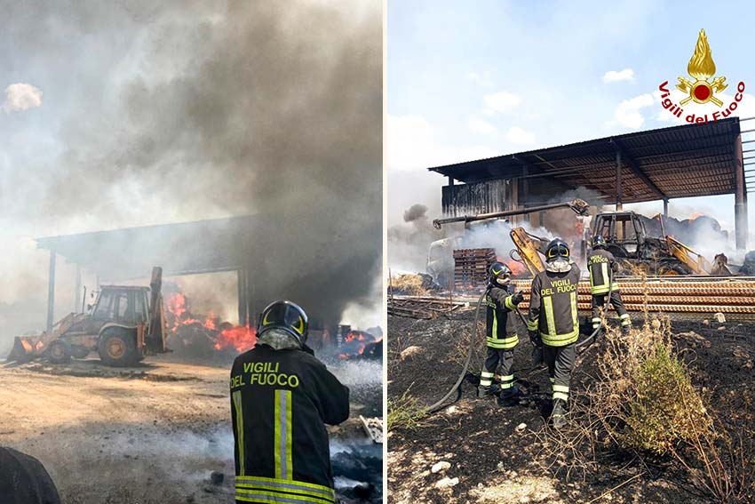Incendio Ottana