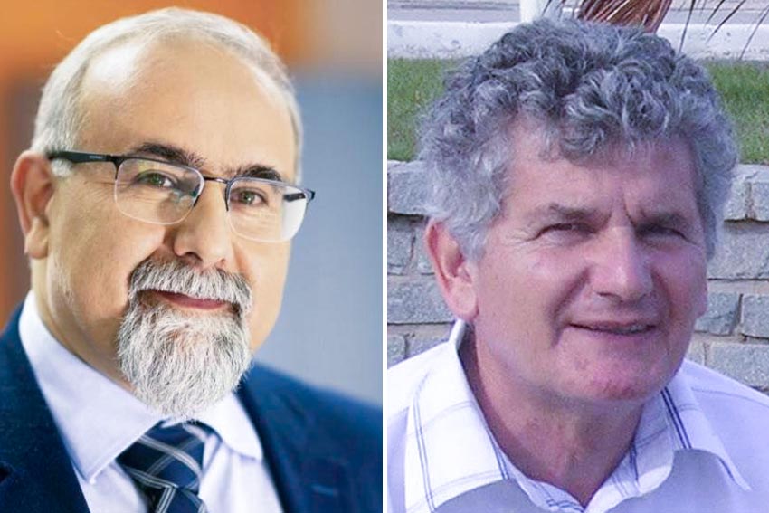 Fiaccolata per la pace, il capogruppo di "Ozieri Civica" Murgia risponde al professor Bacciu 1 Marco Murgia e Titino Bacciu