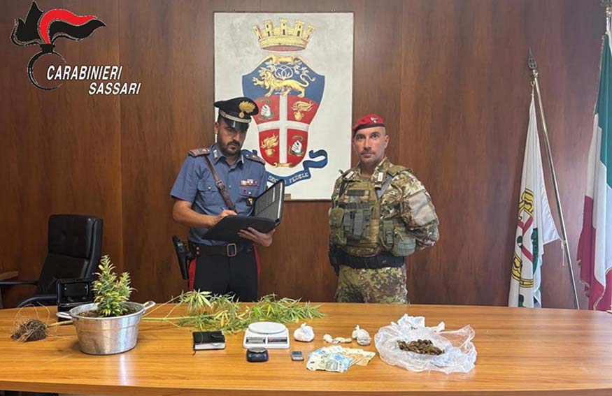 Un arresto a Ossi per spaccio di droga 1 Ossi arresto per droga