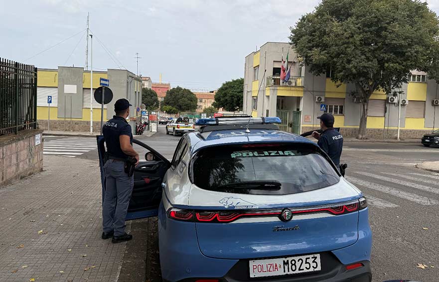 Sassari. Picchia l'ex compagna, 28enne finisce in carcere 1 Polizia di Stato Sassarii