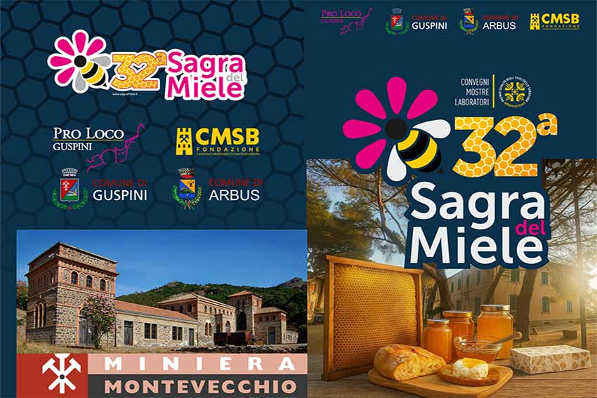 Guspini-Arbus, il 30 e 31 agosto A Montevecchio la 32ª edizione della Sagra del Miele 1 Sagra del Miele Montevecchio