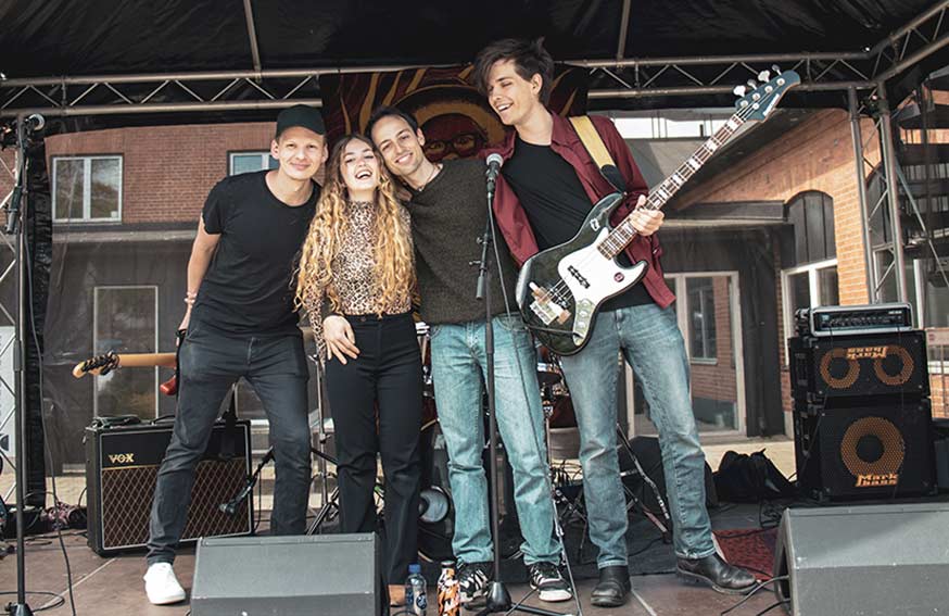 “Castle Rock Blues”, uscito il primo singolo della rock band sardo-svedese The Slap 1 The Slap