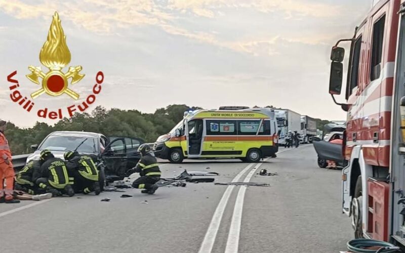 incidente strada panoramica Olbia