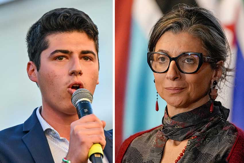 Babudieri e Francesca Albanese