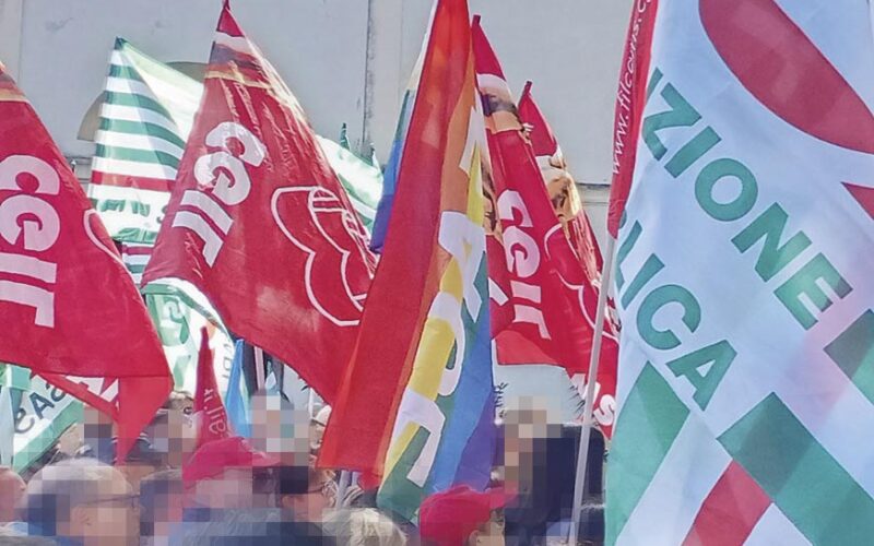 Bandiere Cgil