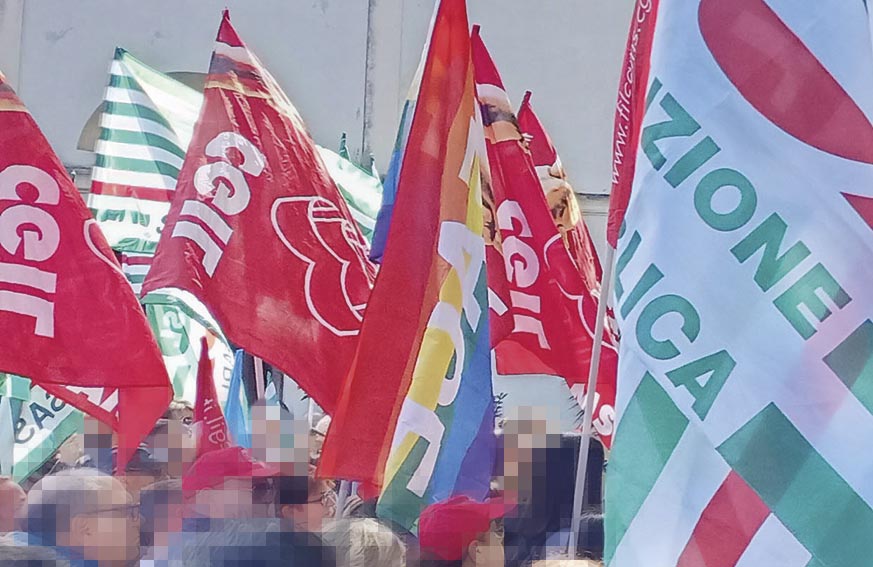Bandiere Cgil