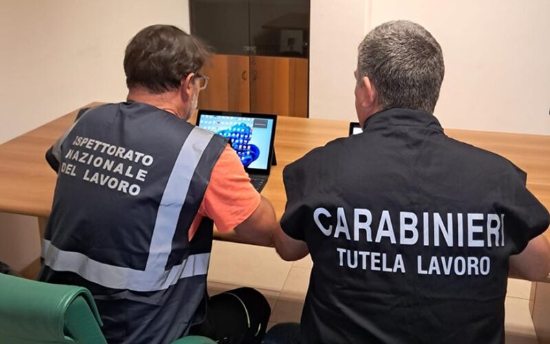 Carabinieri Tutela Lavoro