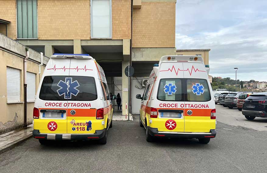 Ozieri. Dal grido d'aiuto al soccorso, gli operatori della Croce Ottagona mettono in salvo una donna 1 Croce ottagona
