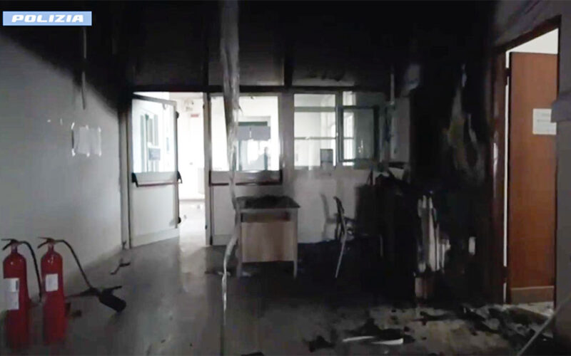 Incendio scuola Oristano identificato responsabile