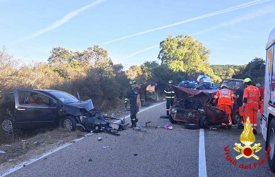 Aglientu. Tragico schianto sulla Provinciale 5, muore un uomo di 88 anni 1 Incidente Aglientu