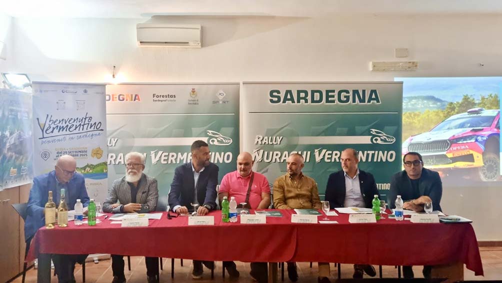 Presentazione Monti Rally dei Nuraghi e del Vermentino