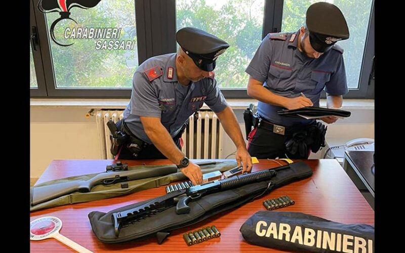 Spara cane a Stintino denunciato Carabinieri