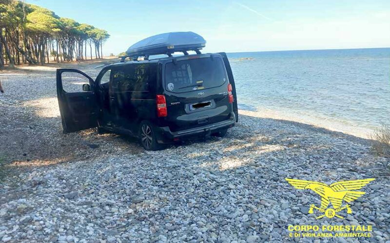 camper spiaggia dei confetti Siniscola