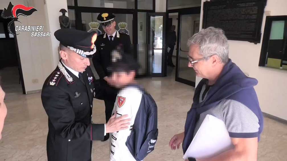 Sassari, un giorno da Carabiniere per il piccolo Nicolò 3 Carabinieri Sassari Nicolo
