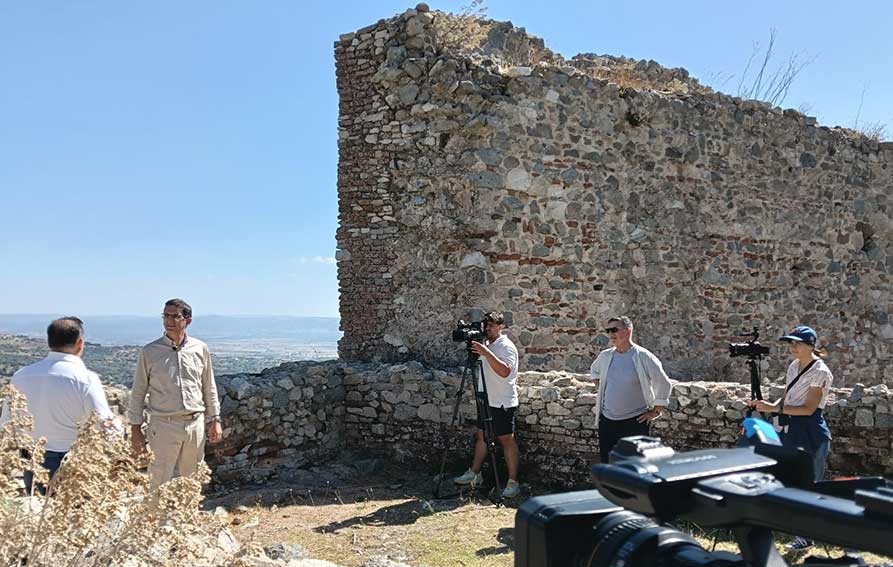 Il Castello di Burgos protagonista su CatalanTV 1 Castello di Burgos a CatalanTV