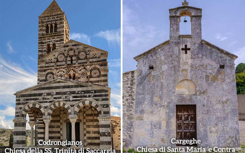 Chiese Codrongianos e Cargeghe