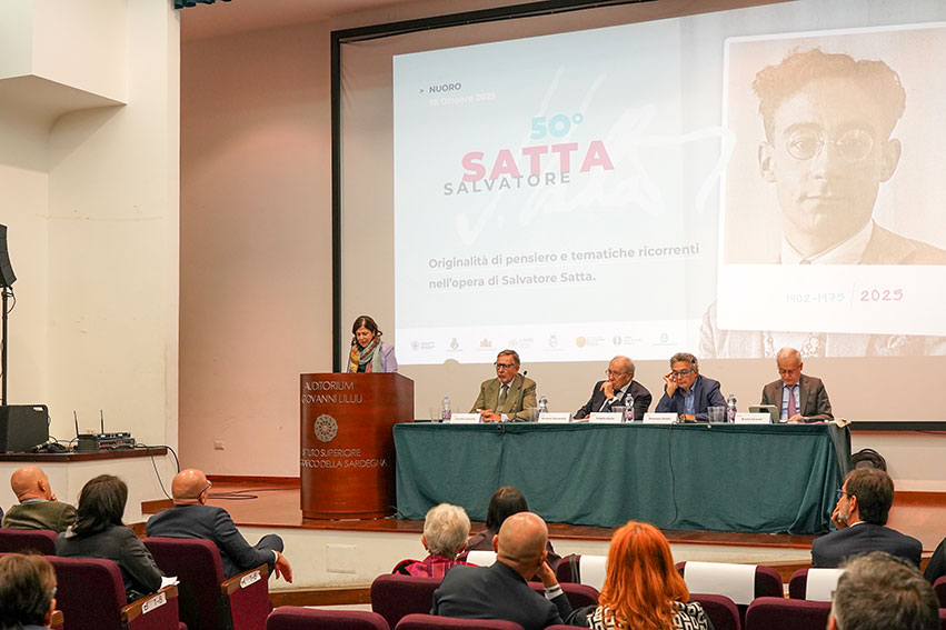 Sassari ospita il secondo convegno su Salvatore Satta 1 Convegno Salvatore Satta