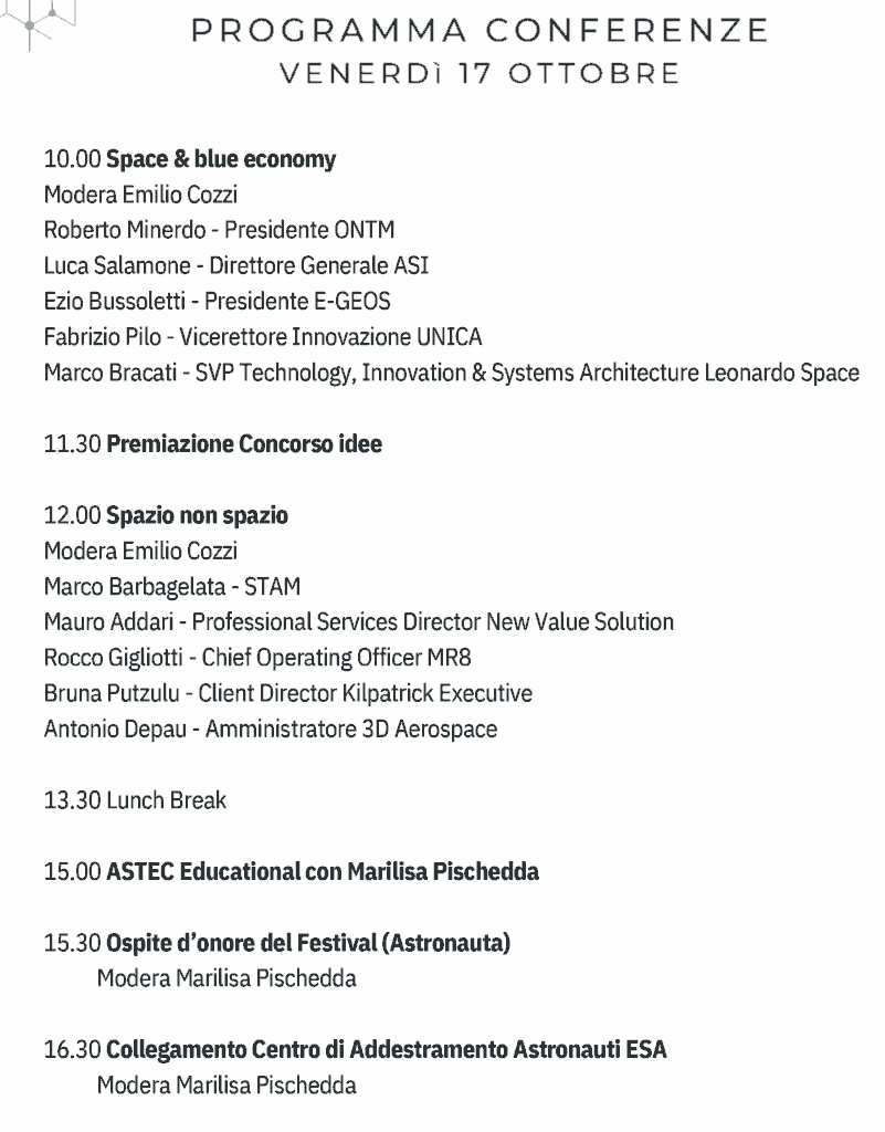 Festival Aerospazio 2
