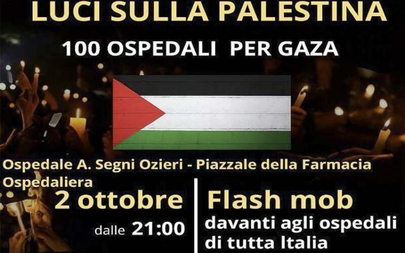 Flash mob Palestina Ozieri