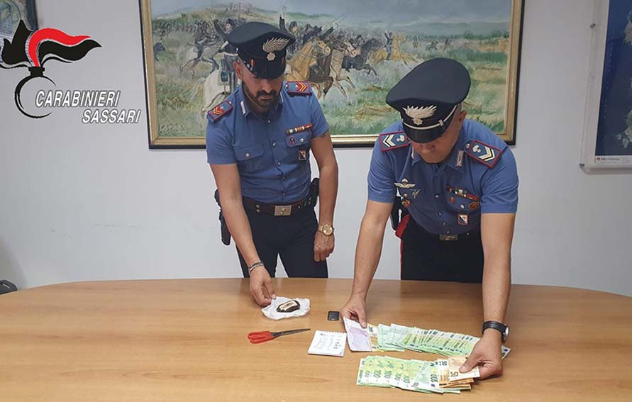 Giovane arrestato a Olbia per droga