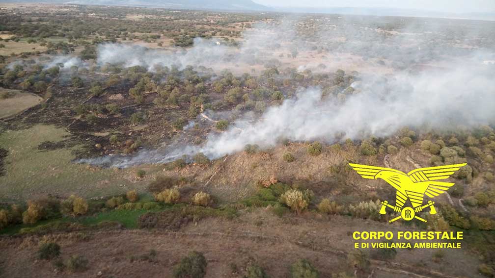 Incendio Benetutti