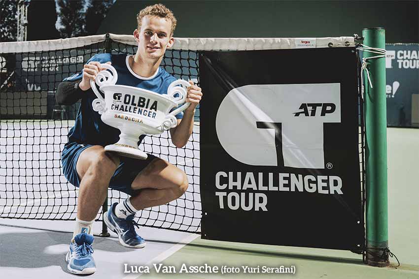 Tennis, Luca Van Assche vince la terza edizione dell’Olbia Challenger 1 Luca Van Assche