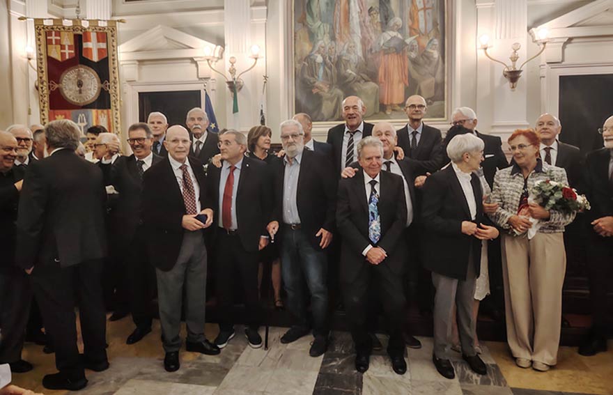 Sassari, giuramento per 91 medici chirurghi e 11 odontoiatri 3 Medaglia Medici anziani Sassari