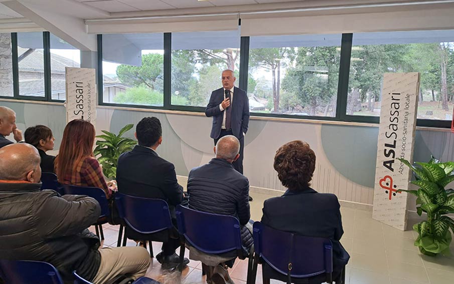 A Ploaghe apre l’Hospice “San Giovanni Battista” 3 Paolo Tauro Ploaghe inagurazione Hospice