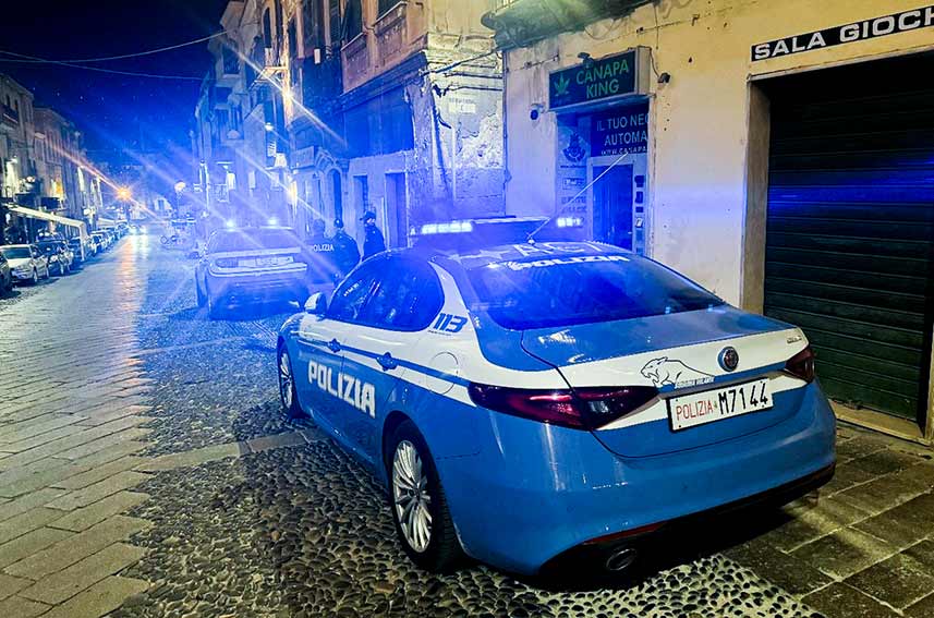 Sassari. Rissa in piazza d'Italia, denunciate tre persone 1 Polizia Sassari
