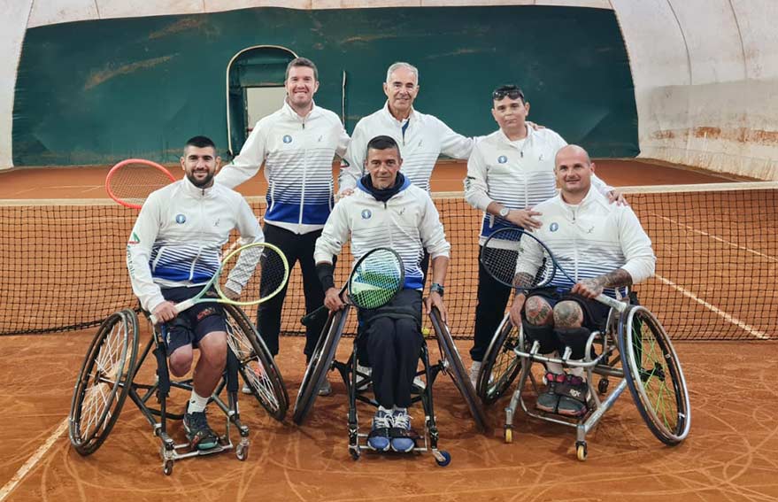 Olbia, il TC Terranova si conferma campione italiano di tennis in carrozzina 1 Tc Terranova Olbia campione italiano tennis carrozzina
